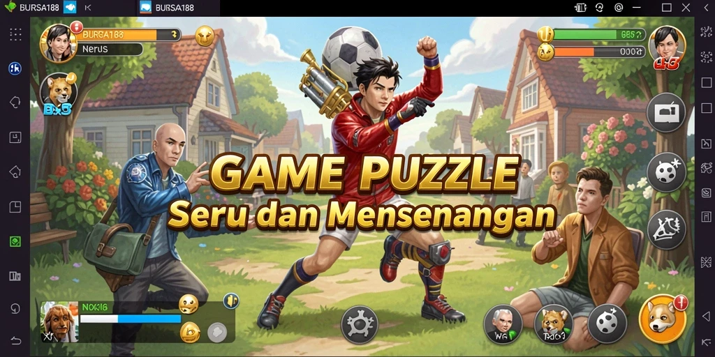 Tampak gameplay BURSA188 yang penuh tantangan dan hiburan.