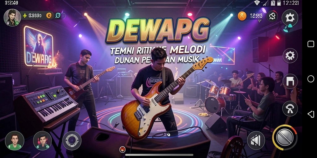 Tampilan gameplay DEWAPG yang menarik dengan interface interaktif.
