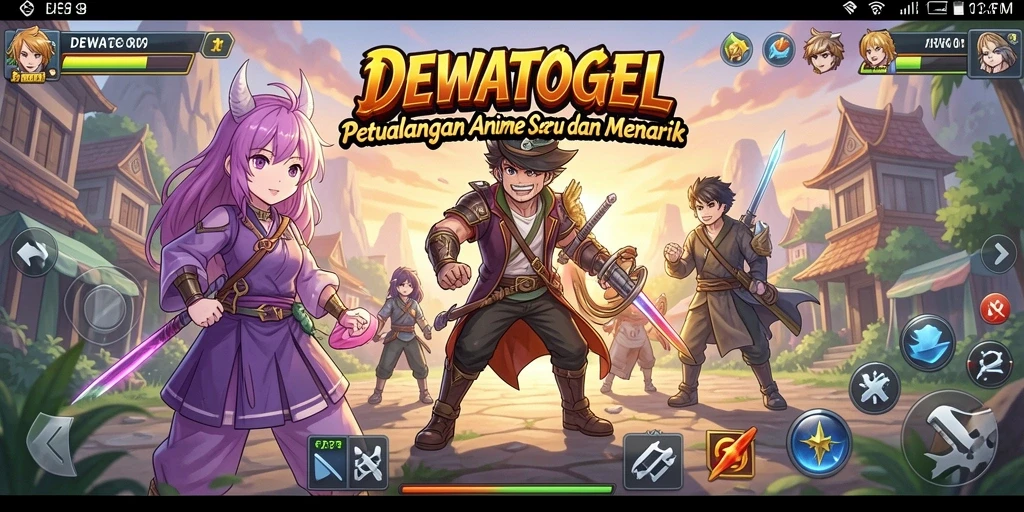 Tampilan gameplay DEWATOGEL yang menarik dan penuh warna.
