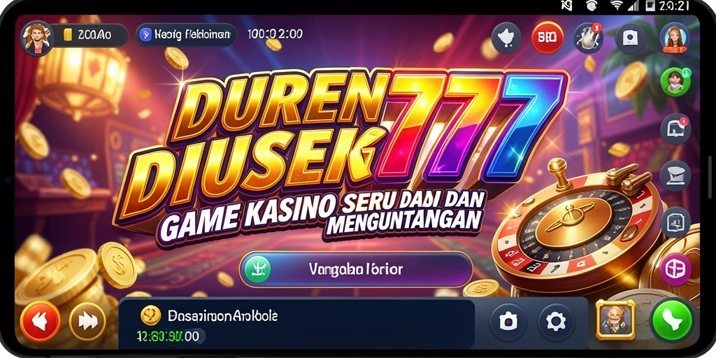 Tampilan menarik dari gameplay Kasino DUREN777 dengan interaksi antar pemain.