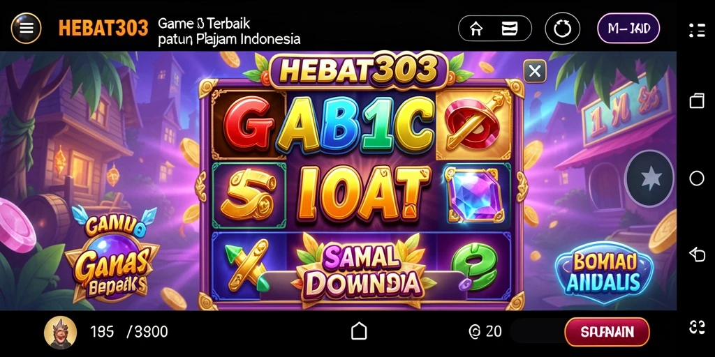 Tampilan screenshot HEBAT303 dengan gameplay slot yang menegangkan.