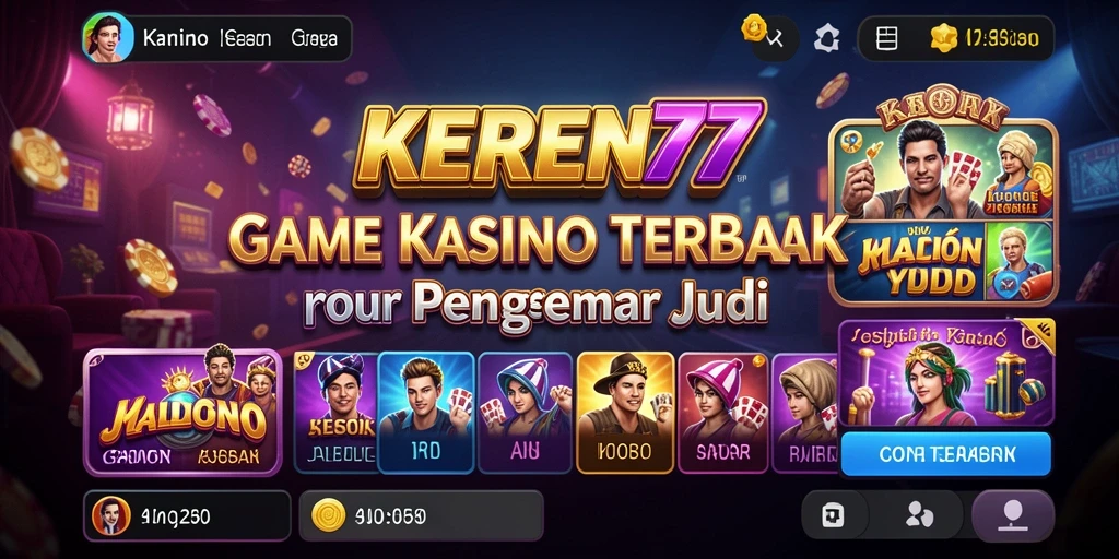 Screenshot gameplay KEREN77 yang mendebarkan dan penuh warna.