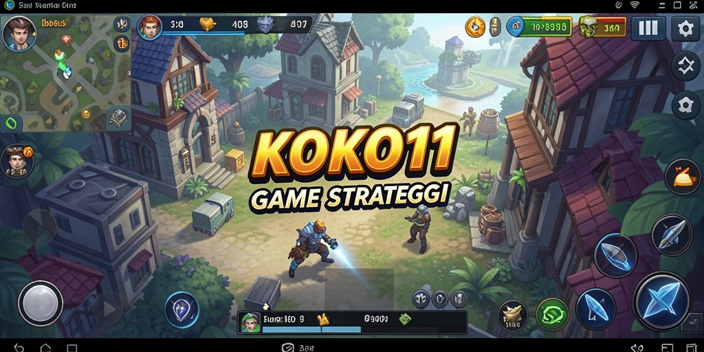 Screenshot gameplay KOKO11 menampilkan aksi seru dan strategi dalam pertempuran.