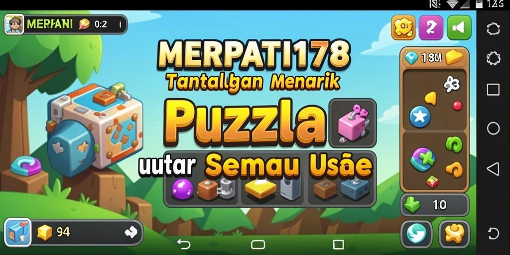 Screenshot gameplay MERPATI178 menampilkan teka-teki yang menarik dan menantang.