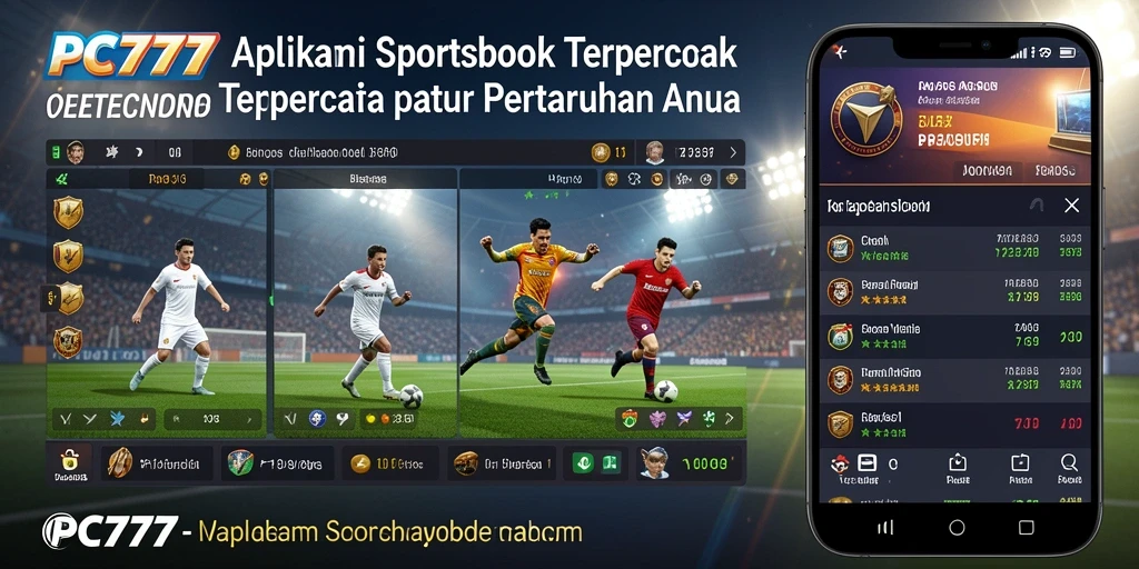 Tangkapan layar utama PC777 menampilkan antarmuka taruhan yang menarik.