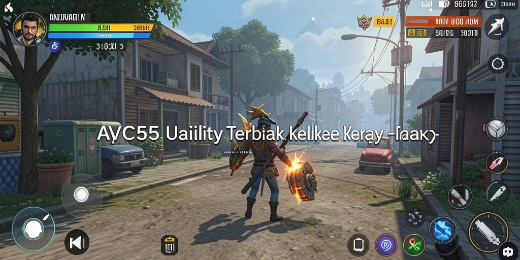 Tampilan antarmuka VC55 yang intuitif dan menawan.